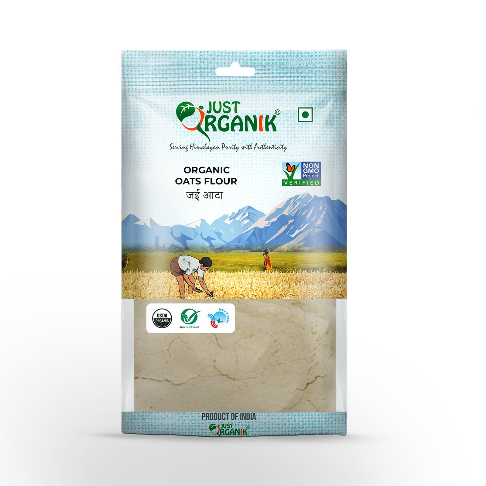 Just Organik Organic Oats Flour