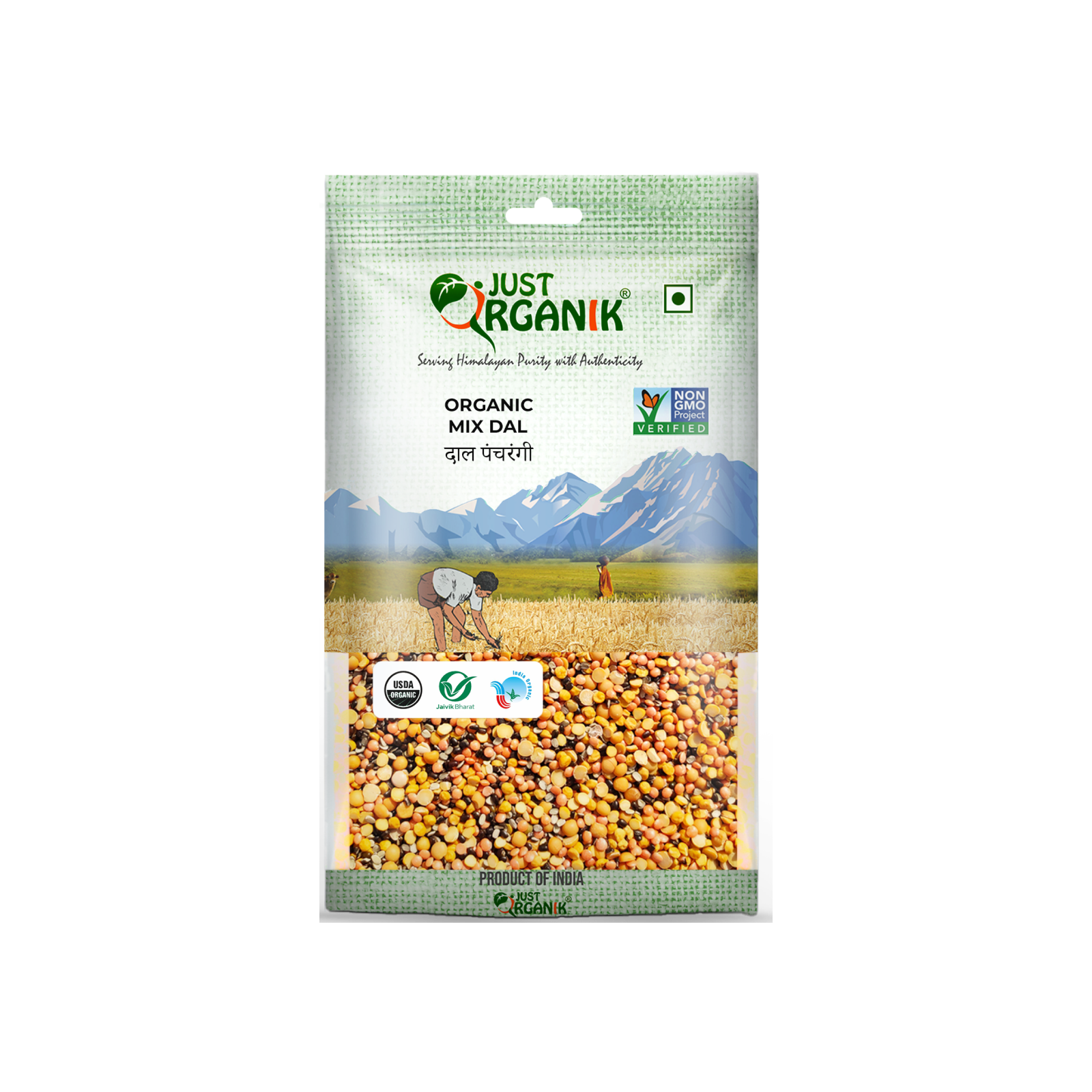 Just Organik Organic Mix Dal Organic Mix Dal (1 Kg)