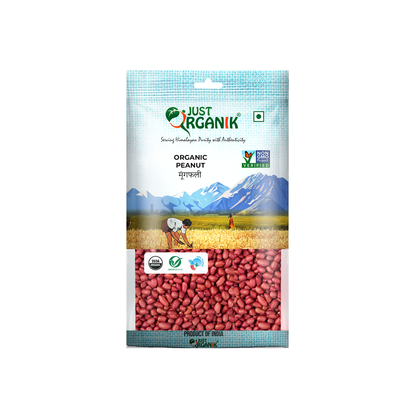 Just Organik Organic Peanuts