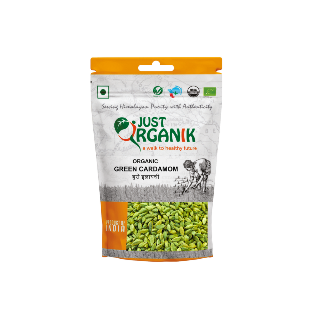 Just Organik Organic Green Cardamom
